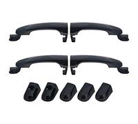Deal Nuovo 4pcs Completo Sinistra+Destra Anteriore + Lato Posteriore Nero Esterna Maniglie di Ricambio Kit Fit 05-10 Kia Sportage