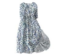 Deal of The Day Prime Today Plus Size Summer Dresses Vestiti Donna Mare Estivi Abiti da Sera Eleganti Vestito Donna Casual Lungo Vestiti in Lino Estive Tiktok Trend Items