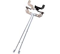 Deal4GO KEYSTONE13 Kit cerniera LCD 0KN68T KN68T per Dell Latitude 13 3380 Chromebook 13 3380 Cerniere schermo (Non-Touchscreen)