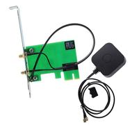 Deal4GO Kit antenna wireless esterna SMA PCIe Card PJG48 7MJGK di ricambio per desktop Dell Pro Tower Plus QBT1250, QCT1250, QCT1255