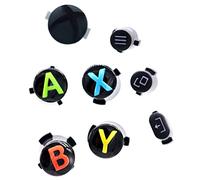 Deal4GO - Set di 8 tasti ABXY in plastica per controller Xbox Series S e Xbox Series X, colore: Nero