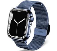 DEALELE Cinturino compatibile con Apple Watch da 49 mm, 46 mm, 42 mm, 45 mm, 41 mm, 44 mm, 40 mm, 38 mm, in acciaio inox, cinturino di ricambio per iWatch serie 10/9/8/7/6/5/4/3/SE/Ultra da donna e