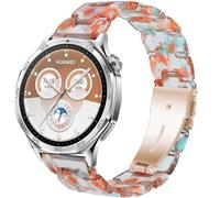 DEALELE Cinturino compatibile con Samsung Galaxy Watch 46 mm / Galaxy 3 45 mm, 22 mm cinturino in resina colorata per Huawei Watch GT5 / GT5 Pro / 4/4 Pro / GT4 / 3/3 Pro / GT3 / GT2 46 mm donne