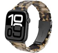 DEALELE Compatibile con Apple Watch 49 mm, 46 mm, 42 mm, 45 mm, 41 mm, 44 mm, 40 mm, 38 mm, ricambio per iWatch Series 10/9, 8/7, 6/5, 4/3, SE/Ultra, 42mm/44mm/45mm/46mm/49mm, Resina Acciaio