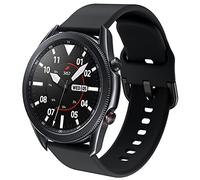 DEALELE Compatibile con Samsung Gear S3 Frontier/Classic/Galaxy Watch 46mm / Galaxy 3 45mm, Cinturino di Ricambio in 22mm Silicone per Huawei Watch 3/3 PRO / GT3 46mm / GT2 46mm, Nero