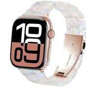 DEALELE Compatible con iWatch 38mm 40mm 41mm, Sostituzione Cinturino in Resina Colorata per Apple Watch Series 8/7 / 6/5 / 4/3 / SE Donne Uomini, Fluorescenza