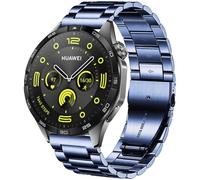 DEALELE Compatible con Samsung Galaxy Watch 46mm / Galaxy 3 45mm / Huawei Watch 4/4 PRO / 3/3 PRO / GT3 46mm / GT2 46mm, Cinturino di Ricambio in Metallo Acciaio Inossidabile 22mm, Blu