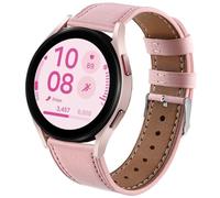 DEALELE Compatible con Samsung Galaxy Watch 6/6 Classic / 5/5 PRO / 4/4 Classic / 3 41mm / Active 2, Cinturino di Ricambio in 20mm Pelle Stampata per Huawei GT2 42mm / GT3 42mm, Rosa