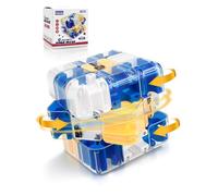 DealKits Cubo magico 3D, labirinto, puzzle complesso, con sfere rotanti, puzzle 3D, giocattolo interattivo e pratico, per alleviare lo stress (6,9 cm)