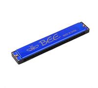 DealMux Fuori aula di viaggio Musical Instruments 24 fori Righe doppio Harmonica