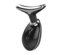 Deals Dispositivo massaggiatore di bellezza antietà per collo viso ricaricabile q-mj10