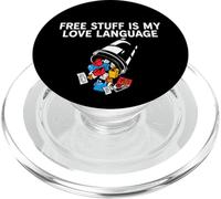 Deals Hunter Free Stuff Is My Love Language PopSockets PopGrip per MagSafe