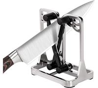 Dealswin affilacoltelli da Cucina Professionale e Manuale, per Tutti i Tipi di Utensili da Cucina Silver