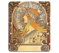 dealzEpic Tappetino artistico per mouse Zodiac By Mucha