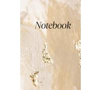 DEAM FAMILY, A4 lined Notebook, brown with tilted gold colour Notebook, Hardcover ,Ideal as a Diary, Bullet Journal, Idea Book, Writing Book, ... Gedanken, Ideen aufzeichne.