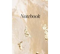 DEAM FAMILY, A4 lined Notebook, brown with tinted gold Notebook, paperbook ,Ideal as a Diary, Bullet Journal, Idea Book, Writing Book, recording ... Gedanken, Ideen aufzeichne.