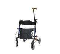DEAMBUALTORE ROLLATOR IN ALLUMINIO ALLEGERITO | PIEGHEVOLE include BORSA PER IL TRASPORTO