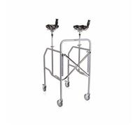 Deambulatore Antibrachiale Pieghevole Rollator altezza regolabile Moretti