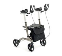 Deambulatore da Esterno KSP Leggero - Rollator Pieghevole con Cestino e Vassoio