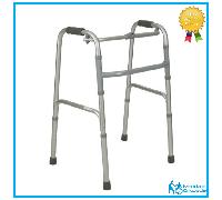 DEAMBULATORE FISSO PER ANZIANI E DISABILI PIEGHEVOLE RICHIUDIBILE CON UN BOTTONE