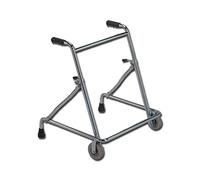 Deambulatore GIMA con ruote, altezza regolabile, portata 100 kg