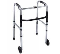 Deambulatore leggero e pieghevole in alluminio, ausilio per la deambulazione