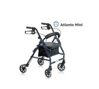 Deambulatore Mini Con Seduta Imbottita Rollator con freni e cestino Moretti