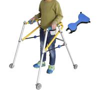 Deambulatore per bambini, deambulatore rollator leggero in alluminio/allenatore per deambulazione, anti-schienamento, per bambini, ragazzi, attrezzature ausiliarie per la riabilitazione e l'addestrame