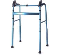 Deambulatore pieghevole, telaio per scale in alluminio leggero, per camminare facilmente sulle scale, altezza regolabile antiscivolo, ausilio per scale, montascale per anziani disabili