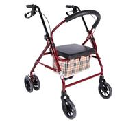 Deambulatore rollator, Deambulatore in Alluminio, Carrello della spesa pieghevole, regolabile in altezza, strumenti for la spesa da viaggio for anziani