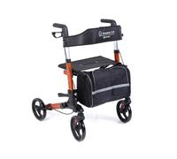 Deambulatore Rollator Pieghevole Oceano 2.0 con Schienale e Seduta per anziani