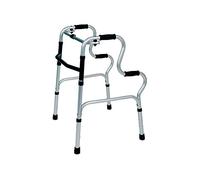 DEAMBULATORE TERMIGEA FISSO PIEGHEVOLE CON DOPPIE IMPUGNATURE ARGENTO