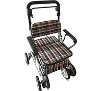 Deambulatori per anziani Deambulatore verticale pieghevole Deambulatore leggero Deambulatore Carrello per anziani, Carrello per anziani, Posizionabile, Pieghevole, Deambulatore portatile, Scooter a