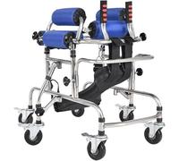 Deambulatori pieghevoli per bambini, con sedile imbottito Deambulatore medico per la riabilitazione, per l'allenamento degli arti inferiori, per bambini di altezza compresa tra 90 e 130 cm