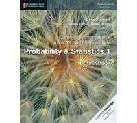Dean Chalmers Cambridge International AS & A Level Mathematics: Prob (Tascabile)