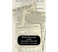 Dean & Dawson British Memorials of the Great War 1914-1918 (Tascabile)