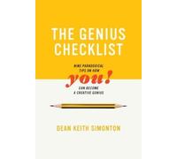 Dean Keith Simonton The Genius Checklist (Tascabile) MIT Press