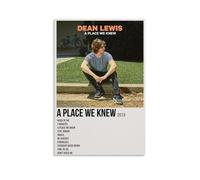 Dean Lewis A PPlay We KnewLe opere d'arte della pittura a olio sono durevoli, impermeabili e facili da pulire in stanze, salotti, camere da letto, cucine e facili da montare; stile senza cornice, 50 x