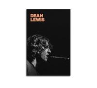 Dean Lewis - Poster decorativo da parete su tela, stile vintage, per soggiorno e camera da letto, 20 x 30 cm, senza cornice