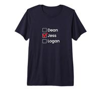 Dean, Logan, Jess Checkbox Tee - Team Dean - Ragazze, Donne Maglietta Premium