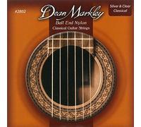 Dean Markley Corde per chitarra 312094 2802 Ball End Nylon Standard 28-42 argento/trasparente