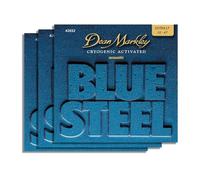 Dean Markley Corde per chitarra acustica in acciaio blu 2032, calibro 10-47, extra leggero, corde per chitarra in acciaio criogenicamente lavorate per una maggiore durata, prestazioni di tono