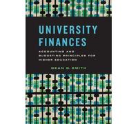 Dean O. Smith University Finances (Copertina rigida)