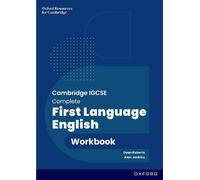Dean Roberts Alan Cambridge IGCSE Complete First Language English: (Tascabile)