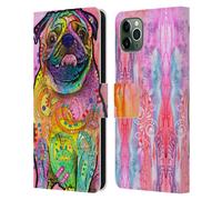 DEAN RUSSO CANI 3 CUSTODIA COVER PORTAFOGLIO IN PELLE PER APPLE iPHONE TELEFONI