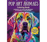 Dean Russo Pop Art Animals Coloring Book (Tascabile)