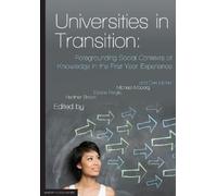 Deane Fergie Universities in Transition (Tascabile)