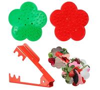 DEANKEJI 3 Pezzi Strumento di Rimozione del Spine, Includere 2Spogliarellista di Spine e 1 Potatori da Giardino, Metal Strumenti da Giardinaggio, per Casa, Giardino, Negozio di Fiori