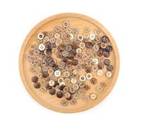 DEANKEJI Bottoni, 170 Pezzi Bottoni Particolari, Vintage Bottoni per Vestiti, 12,5 mm, 11 mm e 10 mm, 17 Stili Bottoni Grezzi, Bottoni da Cucire, Artigianato