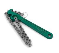 DEANKEJI Chiave per Filtro Olio da 9 Pollici, Chiave Filtro Olio Regolabile, Chiave a Catena Multifunzionale, per Manutenzione Auto, Smontaggio E Montaggio Meccanico, Installazione Meccanica